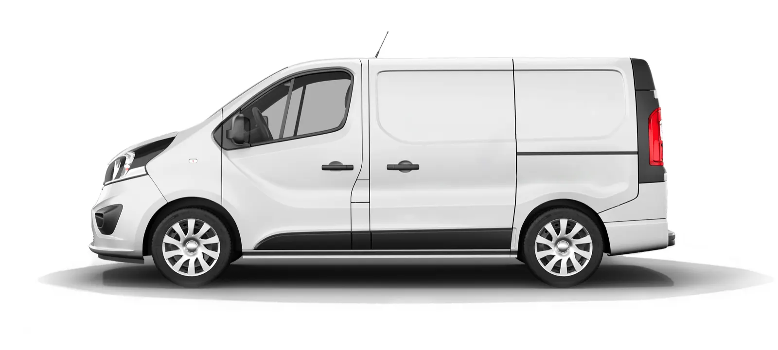 Vehicle before commercial wrap